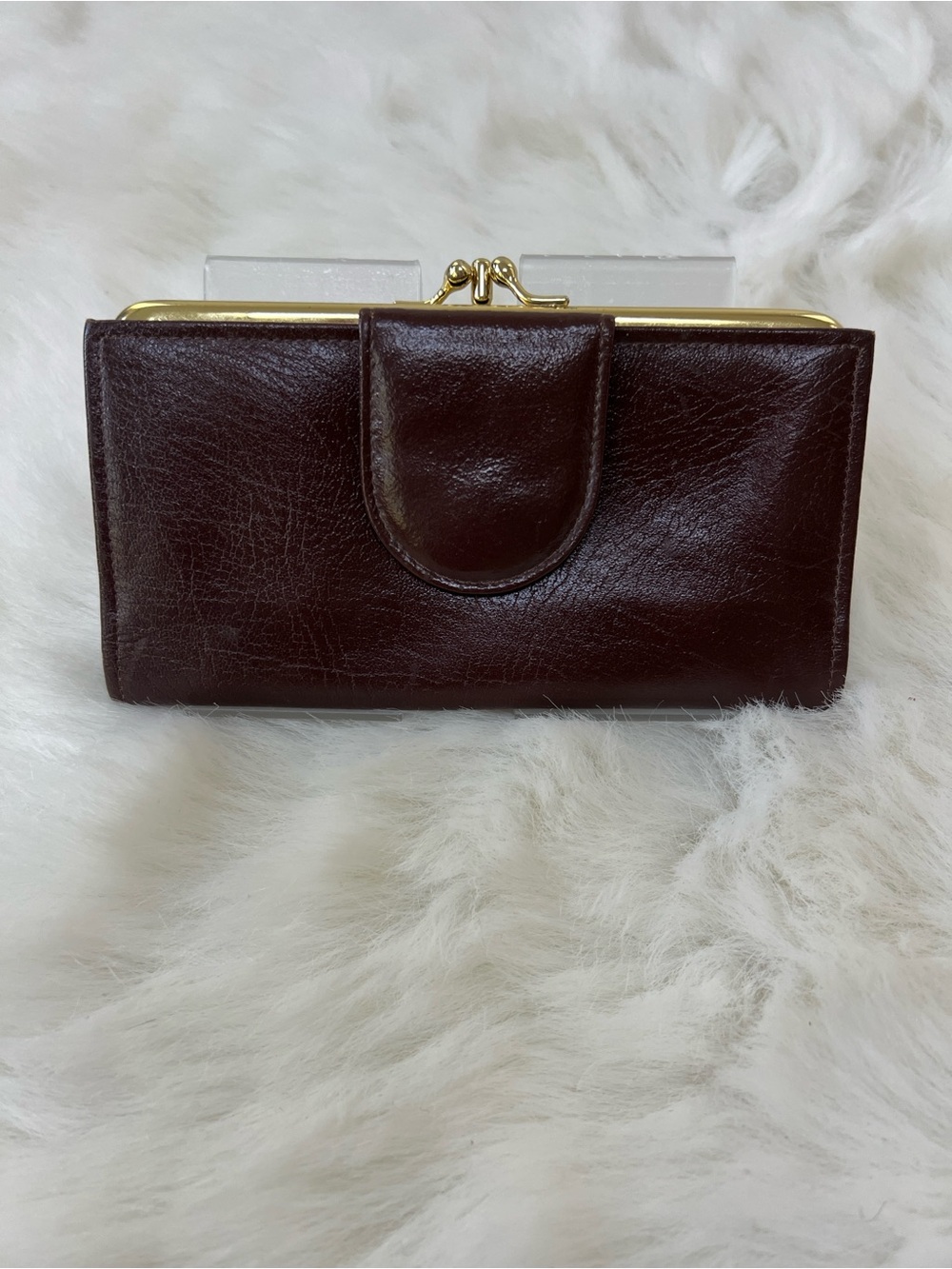 Vintage Buxton Genuine Leather Wallet Coin Purse & Organizer Made in Canada